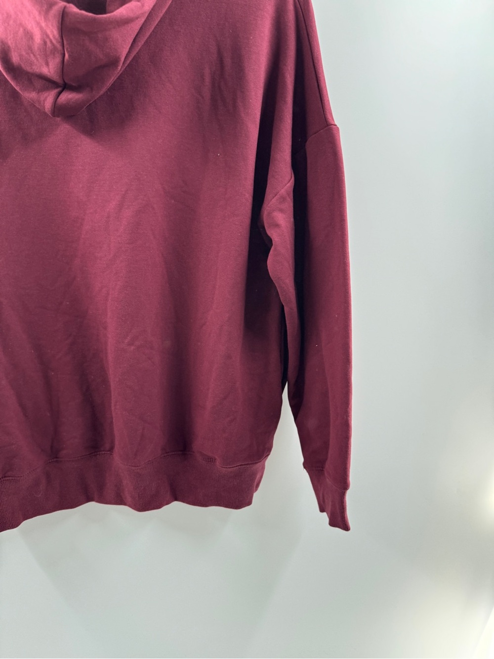 Buffalo David Bitton Burgundy Hooded Pullover Sweater – Women’s Medium - Picture 8 of 8